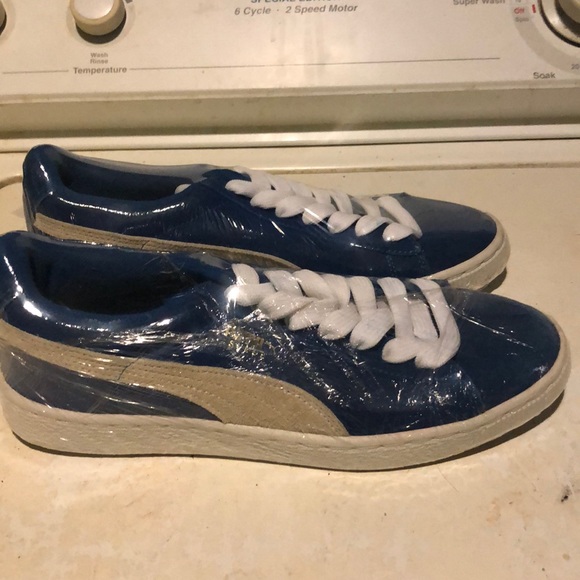 Puma Suede Blue Size 7 - Picture 3 of 4